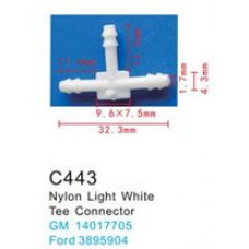 Клипса для крепления внутренней обшивки а/м GM пластиковая  C0443( GM )
