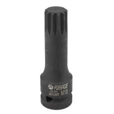 Головка-бита SPLINE ударная M18,1/2   F-24807818MPB