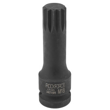 Головка-бита SPLINE ударная M18,1/2   RF-24807818MPB