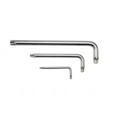 Ключ Г-образный TORX T10H с отверстием RF-76710