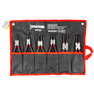 Набор съемников стопорных колец 6пр. на полотне PA-6879A