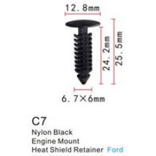 Клипса для крепления внутренней обшивки а/м Форд пластиковая  C0007(Ford)