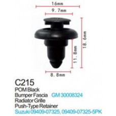 Клипса для крепления внутренней обшивки а/м GM пластиковая  C0215( GM )