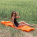 Коврик-матрас надувной туристический(190х60х5см,материал:40D нейлон, 480г)