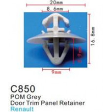 Клипса для крепления внутренней обшивки а/м Рено пластиковая  C0850(Renault)