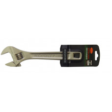 Ключ разводной Profi CRV 8 -200мм (захват 0-25мм), на пластиковом держателе