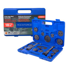 Набор инструментов для обслуживания тормозных цилиндров 18пр., в кейсе RF-65805 (Euro)