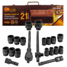 Набор инструментов ударных 21пр. 3/4   FT-6212-9MPB