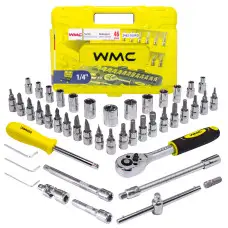 Набор инструмента 46пр. 1/4   WMC-2462-5 EURO