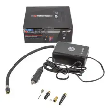 Компрессор поршневой автомобильный с цифровым манометром F-025 12V F-025