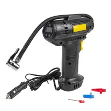 Компрессор поршневой автомобильный с цифровым манометром F-026 12V F-026