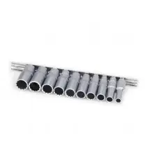 Набор головок глубоких, 12-гр., 10пр., 3/8   на планке RF-3102-9