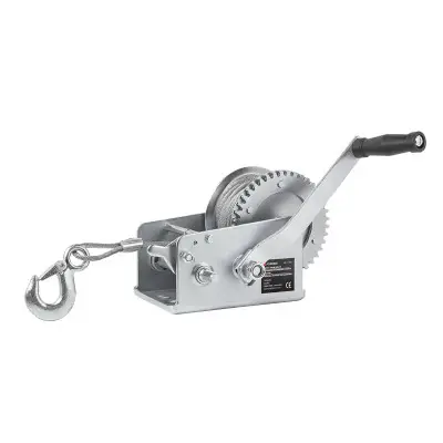 Лебедка барабанная ручная г/п 810кг F-KB-S-1800