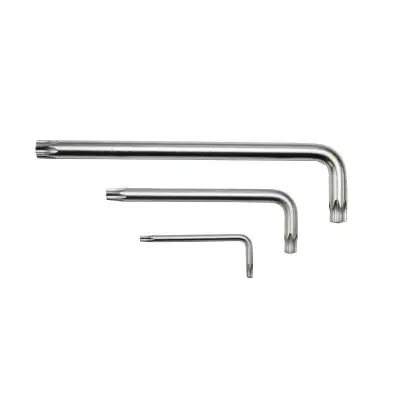 Ключ Г-образный TORX длинный T10H с отверстием RF-76710L