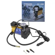 Компрессор поршневой автомобильный AC-580   TORNADO   14A 12V AC-580