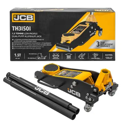 Домкрат подкатной гидравлический 1.5т  JCB-TH31501
