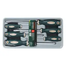 Набор отверток магнитных   Profi  S2, 6пр. в лотке RF-2068(New)